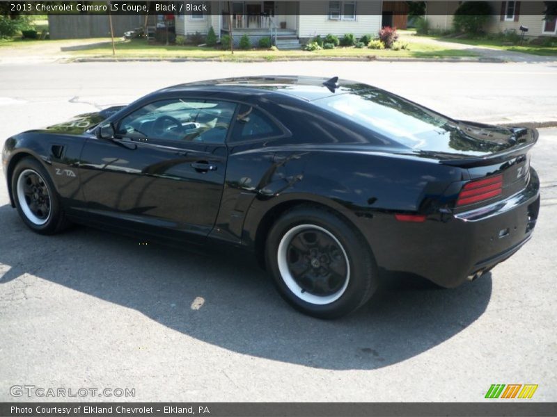 Black / Black 2013 Chevrolet Camaro LS Coupe