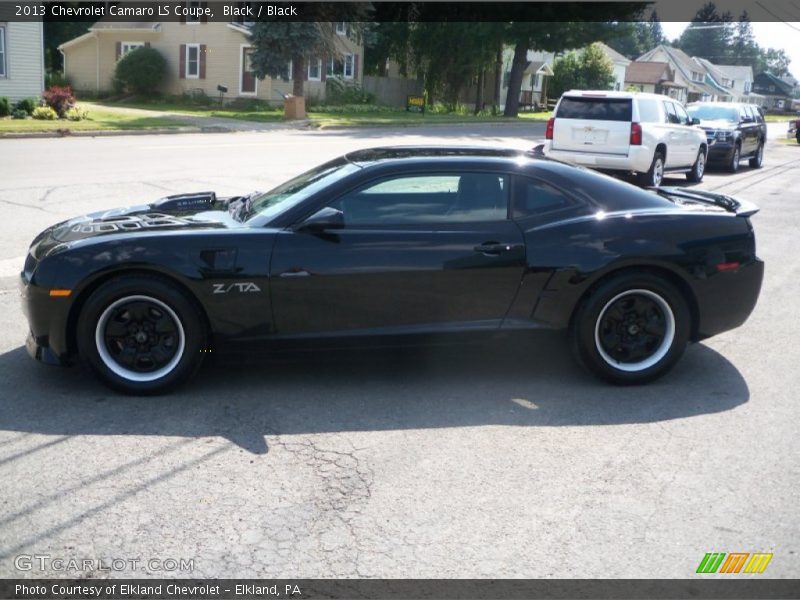 Black / Black 2013 Chevrolet Camaro LS Coupe