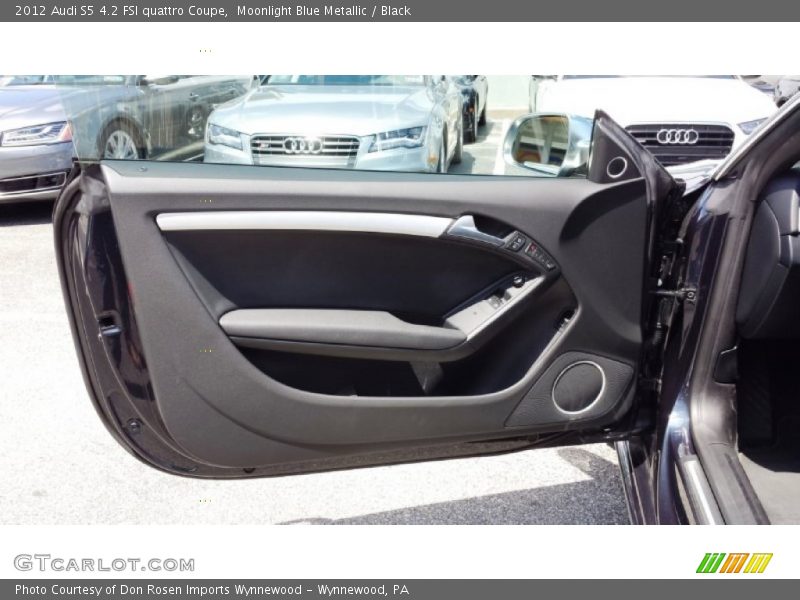 Moonlight Blue Metallic / Black 2012 Audi S5 4.2 FSI quattro Coupe