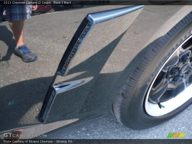 Black / Black 2013 Chevrolet Camaro LS Coupe
