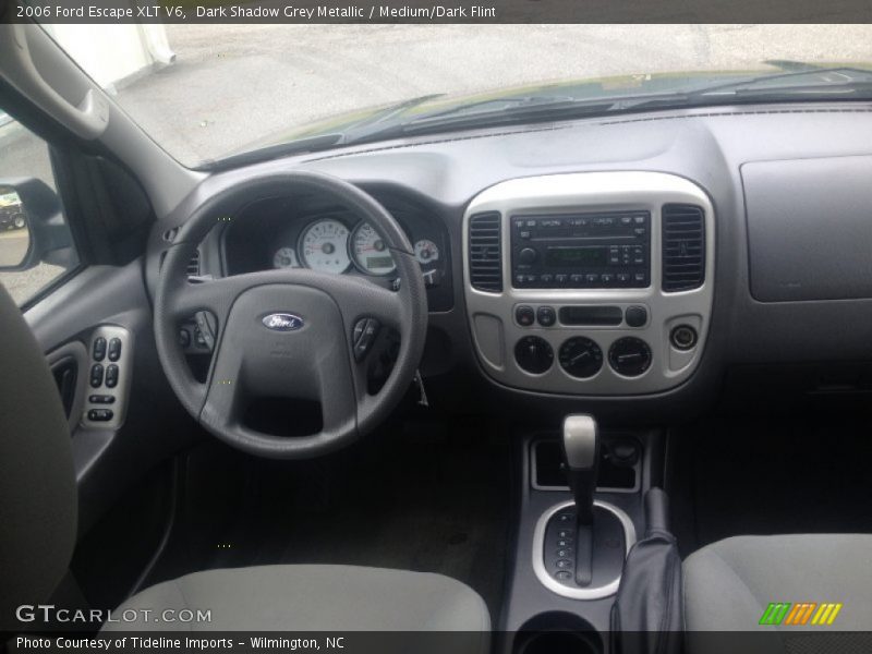 Dark Shadow Grey Metallic / Medium/Dark Flint 2006 Ford Escape XLT V6