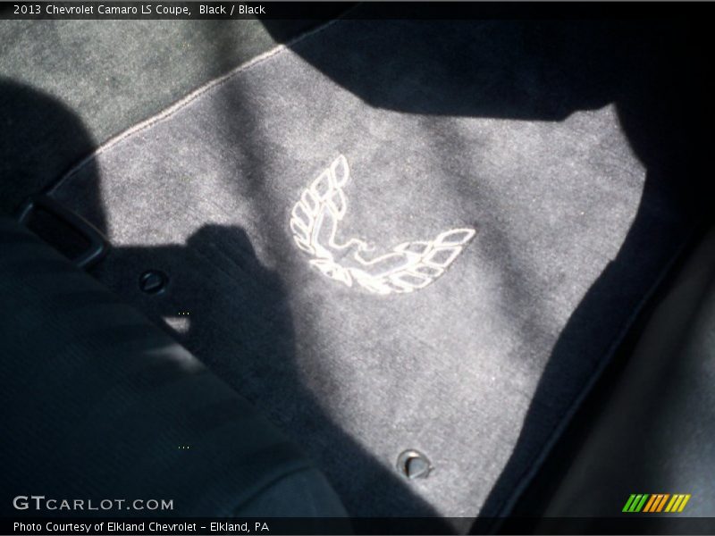 Black / Black 2013 Chevrolet Camaro LS Coupe