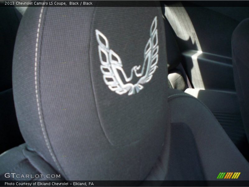 Black / Black 2013 Chevrolet Camaro LS Coupe