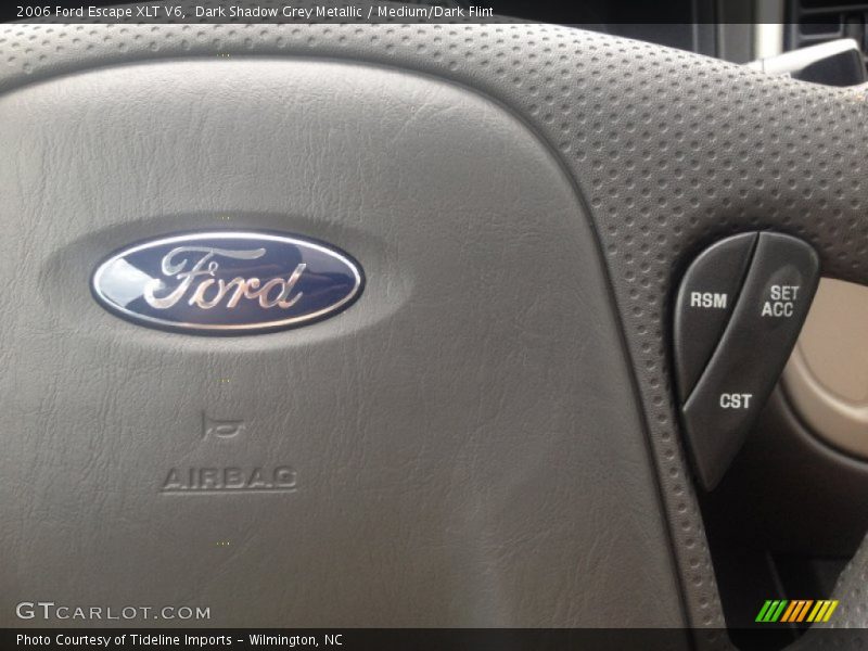 Dark Shadow Grey Metallic / Medium/Dark Flint 2006 Ford Escape XLT V6