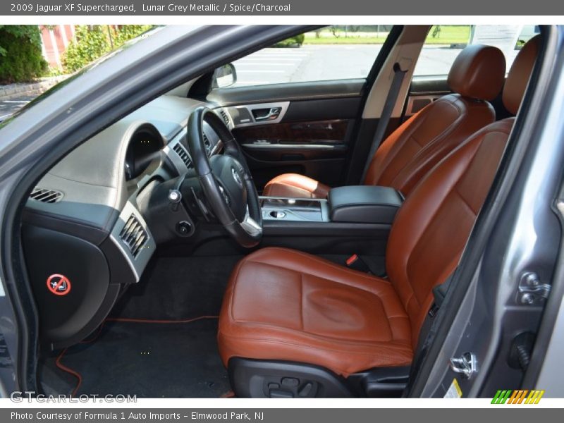 Front Seat of 2009 XF Supercharged