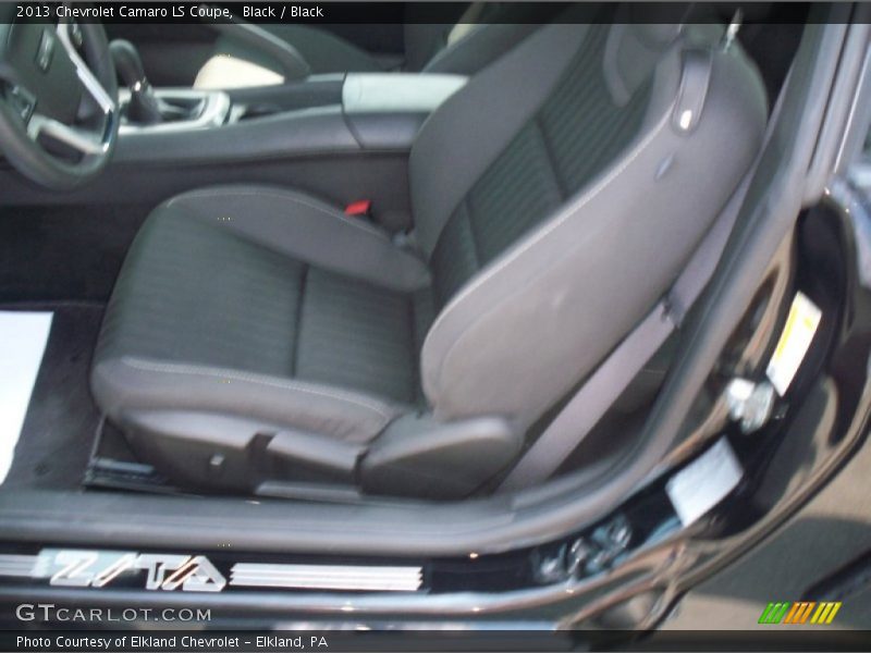 Black / Black 2013 Chevrolet Camaro LS Coupe