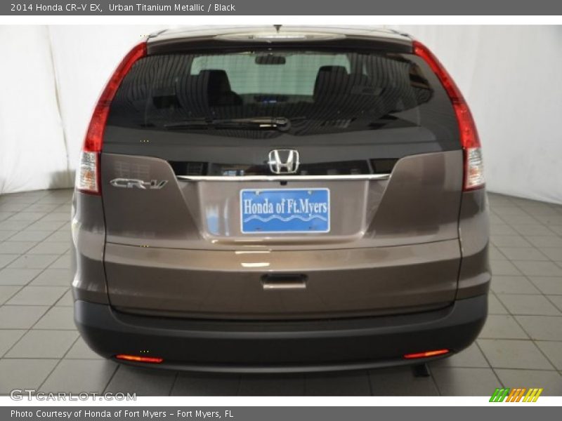 Urban Titanium Metallic / Black 2014 Honda CR-V EX