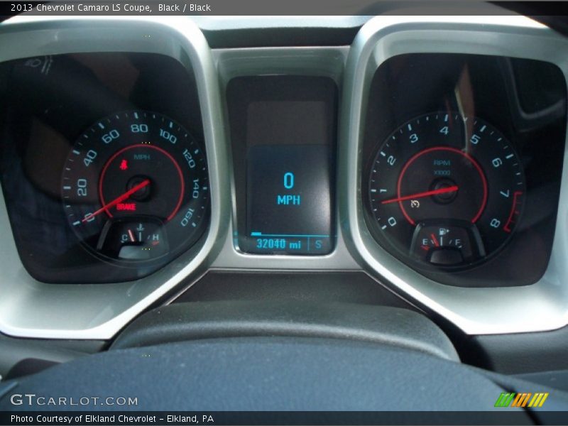 Black / Black 2013 Chevrolet Camaro LS Coupe