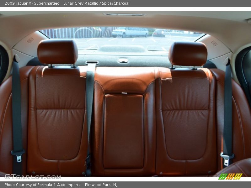 Lunar Grey Metallic / Spice/Charcoal 2009 Jaguar XF Supercharged