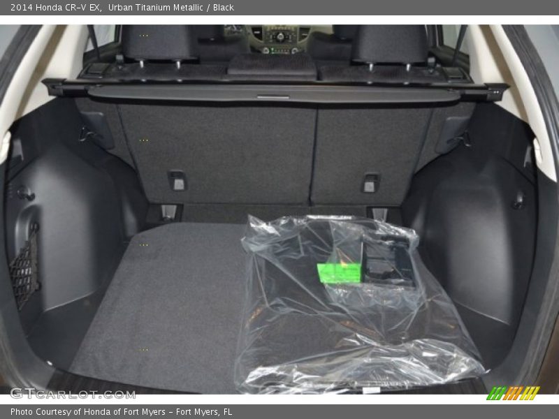 Urban Titanium Metallic / Black 2014 Honda CR-V EX