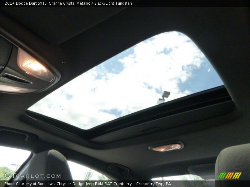 Granite Crystal Metallic / Black/Light Tungsten 2014 Dodge Dart SXT