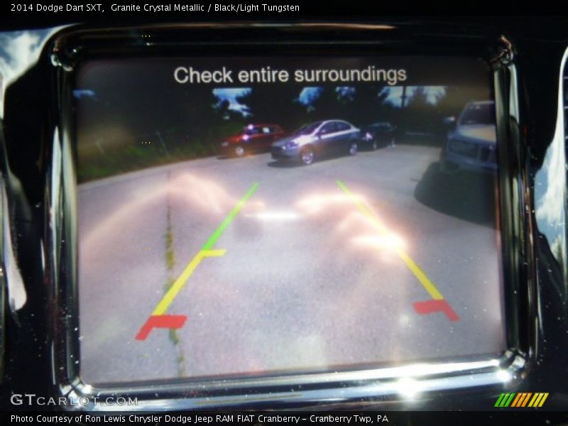 Granite Crystal Metallic / Black/Light Tungsten 2014 Dodge Dart SXT