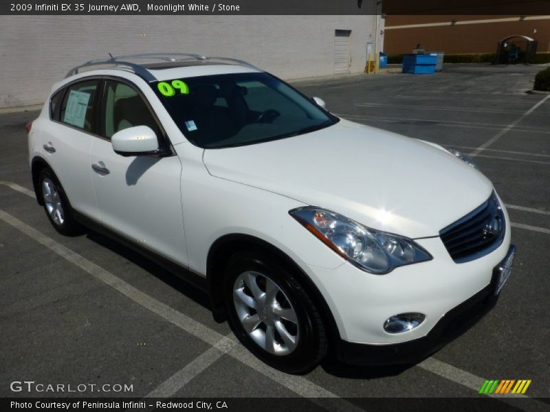 Front 3/4 View of 2009 EX 35 Journey AWD