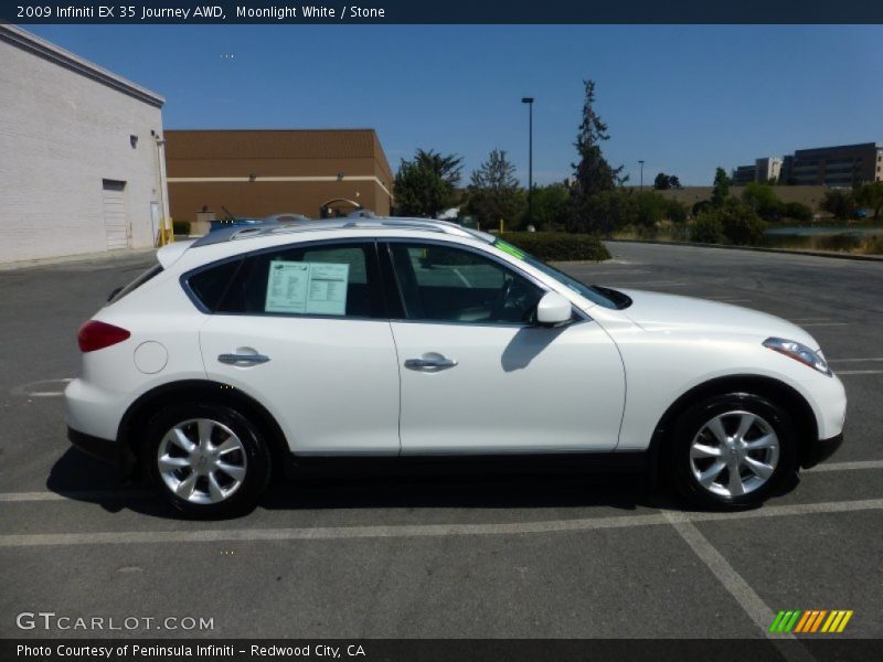  2009 EX 35 Journey AWD Moonlight White