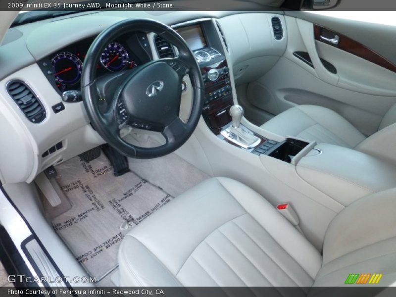  2009 EX 35 Journey AWD Stone Interior