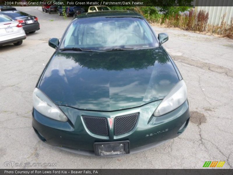 Polo Green Metallic / Parchment/Dark Pewter 2004 Pontiac Grand Prix GT Sedan