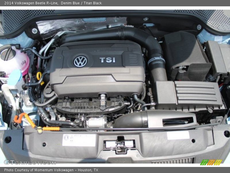 Denim Blue / Titan Black 2014 Volkswagen Beetle R-Line