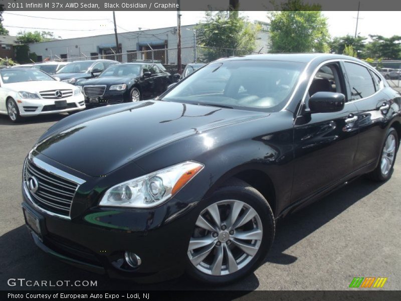 Black Obsidian / Graphite 2011 Infiniti M 37x AWD Sedan