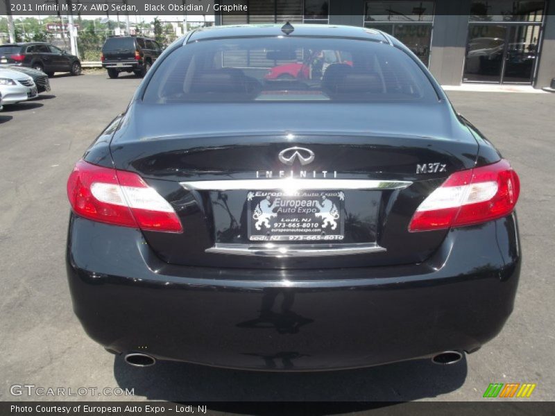 Black Obsidian / Graphite 2011 Infiniti M 37x AWD Sedan