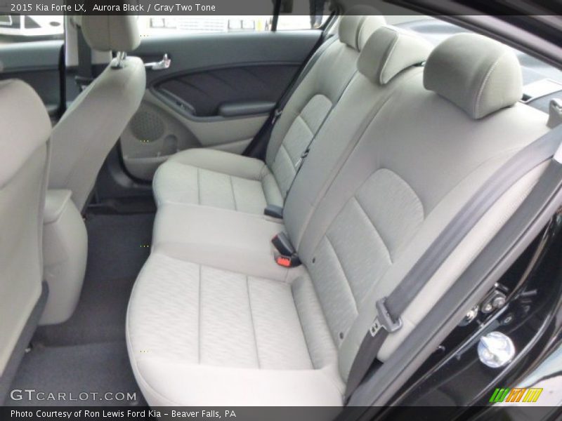 Aurora Black / Gray Two Tone 2015 Kia Forte LX