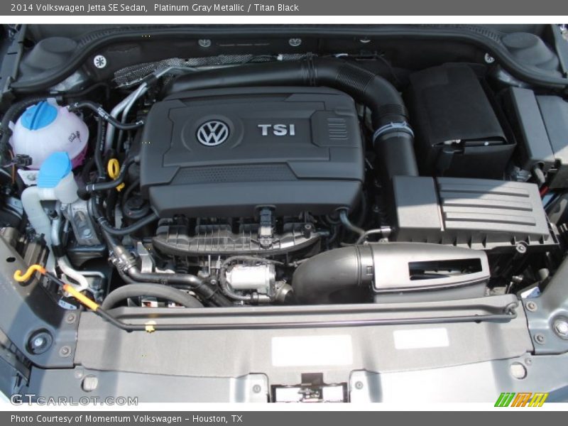 Platinum Gray Metallic / Titan Black 2014 Volkswagen Jetta SE Sedan