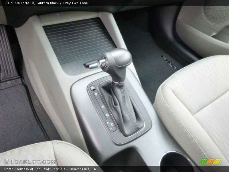 Aurora Black / Gray Two Tone 2015 Kia Forte LX