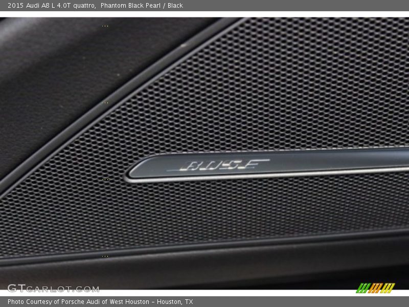Phantom Black Pearl / Black 2015 Audi A8 L 4.0T quattro