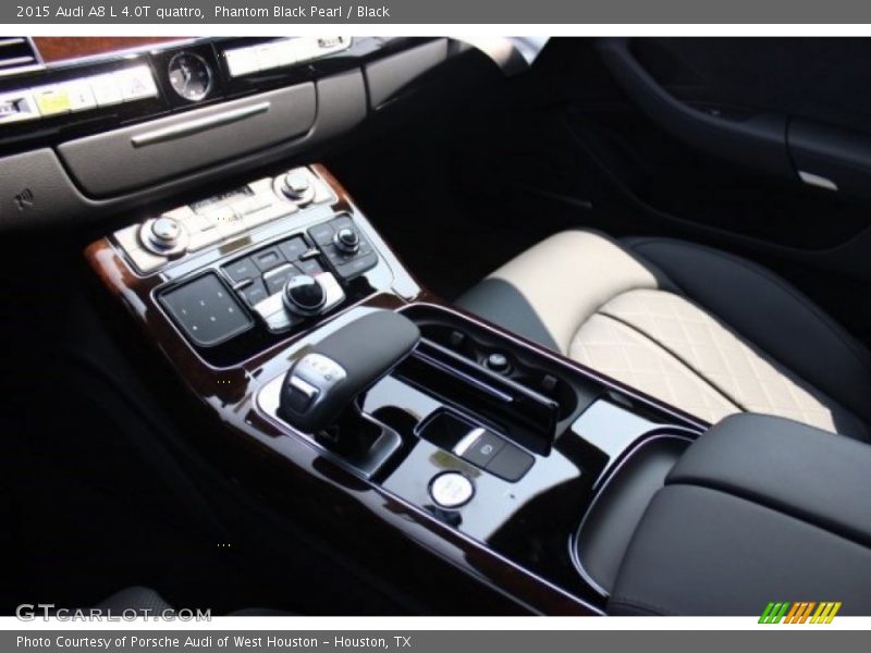 Phantom Black Pearl / Black 2015 Audi A8 L 4.0T quattro