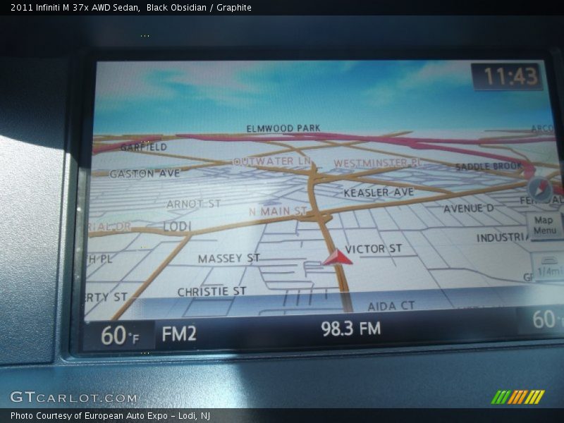 Black Obsidian / Graphite 2011 Infiniti M 37x AWD Sedan