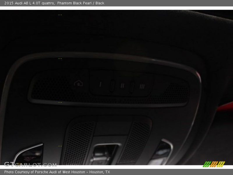 Phantom Black Pearl / Black 2015 Audi A8 L 4.0T quattro