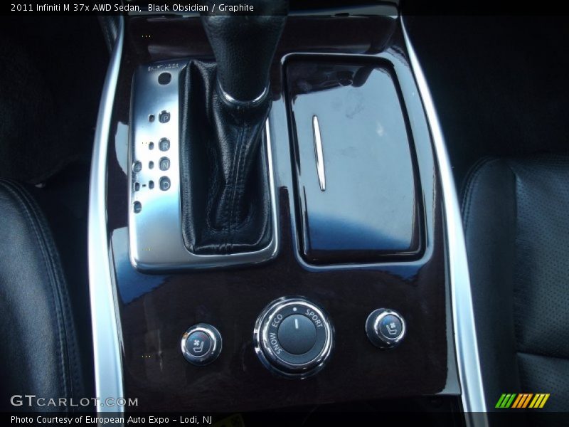 Black Obsidian / Graphite 2011 Infiniti M 37x AWD Sedan