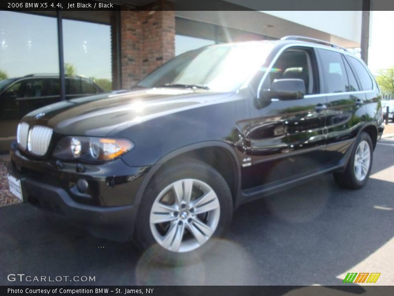 Jet Black / Black 2006 BMW X5 4.4i