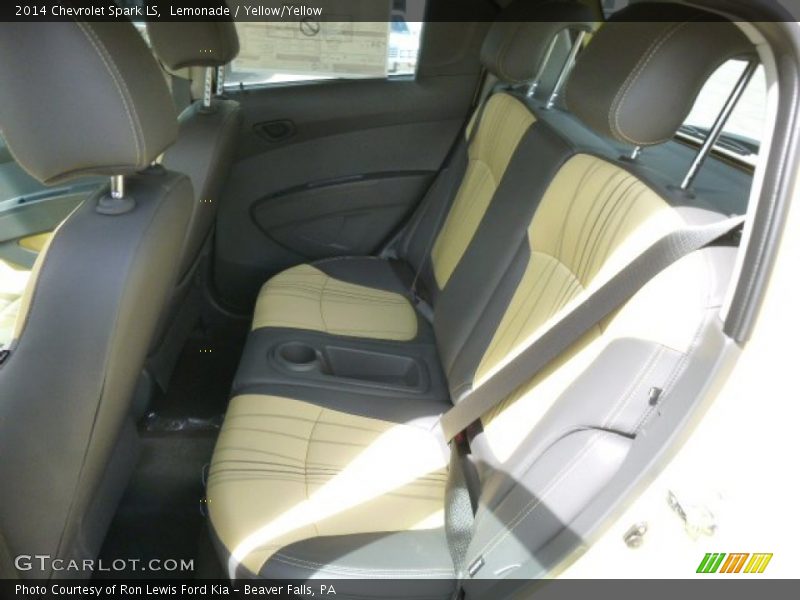 Lemonade / Yellow/Yellow 2014 Chevrolet Spark LS