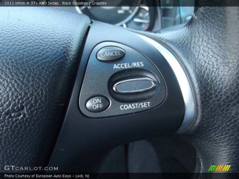 Black Obsidian / Graphite 2011 Infiniti M 37x AWD Sedan