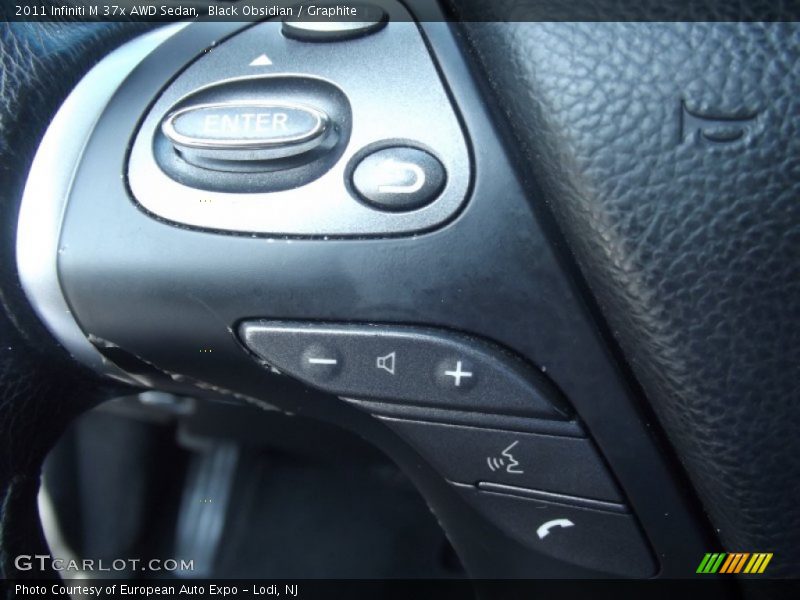 Black Obsidian / Graphite 2011 Infiniti M 37x AWD Sedan