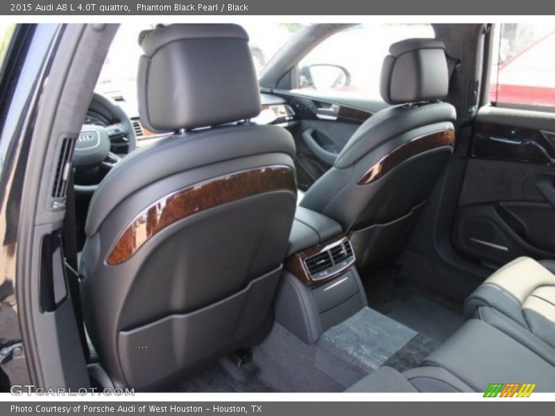 Phantom Black Pearl / Black 2015 Audi A8 L 4.0T quattro