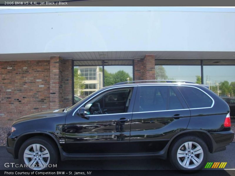 Jet Black / Black 2006 BMW X5 4.4i