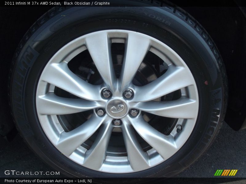Black Obsidian / Graphite 2011 Infiniti M 37x AWD Sedan