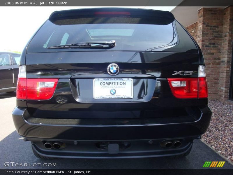 Jet Black / Black 2006 BMW X5 4.4i