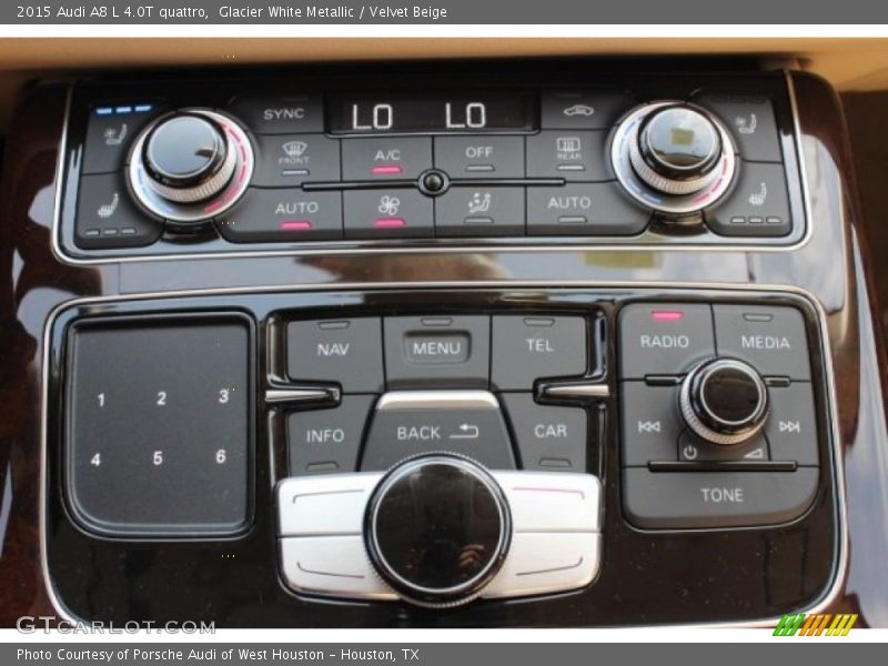 Controls of 2015 A8 L 4.0T quattro