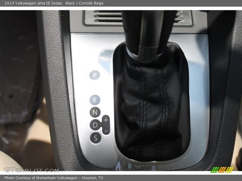 Black / Cornsilk Beige 2014 Volkswagen Jetta SE Sedan