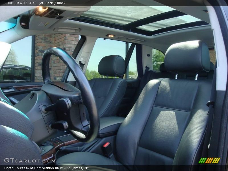 Jet Black / Black 2006 BMW X5 4.4i