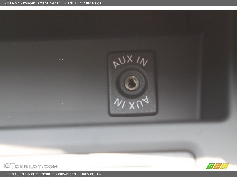Black / Cornsilk Beige 2014 Volkswagen Jetta SE Sedan