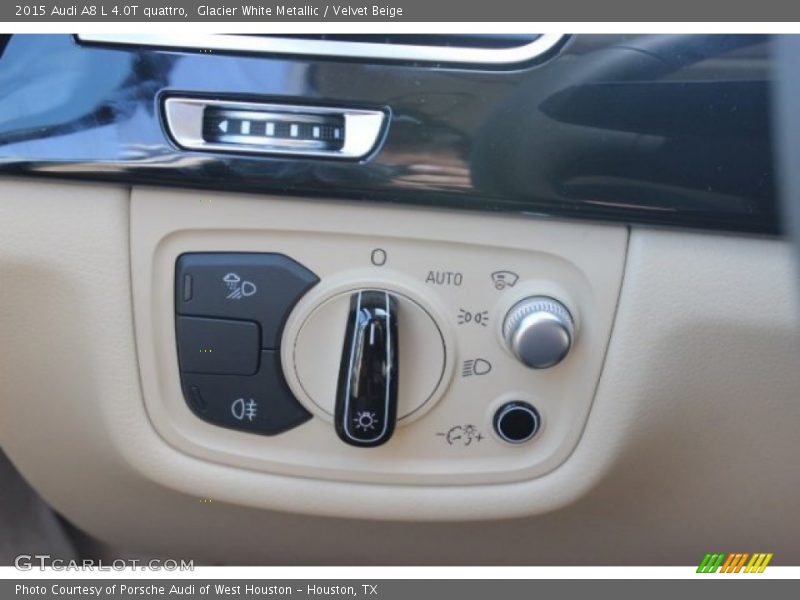 Controls of 2015 A8 L 4.0T quattro