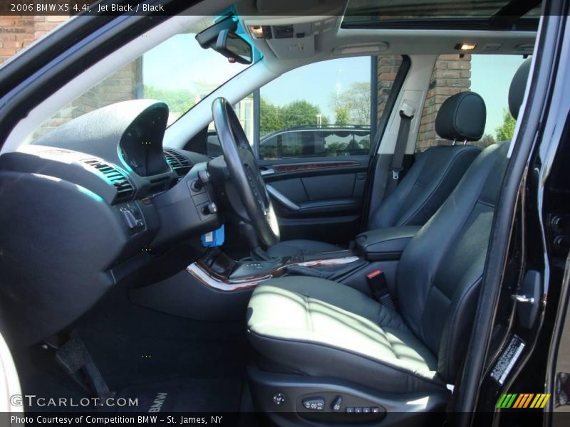 Jet Black / Black 2006 BMW X5 4.4i