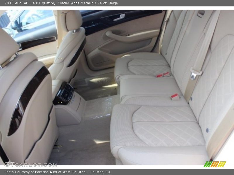 Rear Seat of 2015 A8 L 4.0T quattro