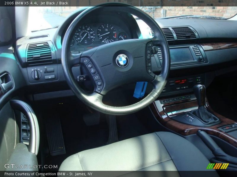 Jet Black / Black 2006 BMW X5 4.4i