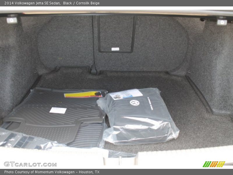 Black / Cornsilk Beige 2014 Volkswagen Jetta SE Sedan