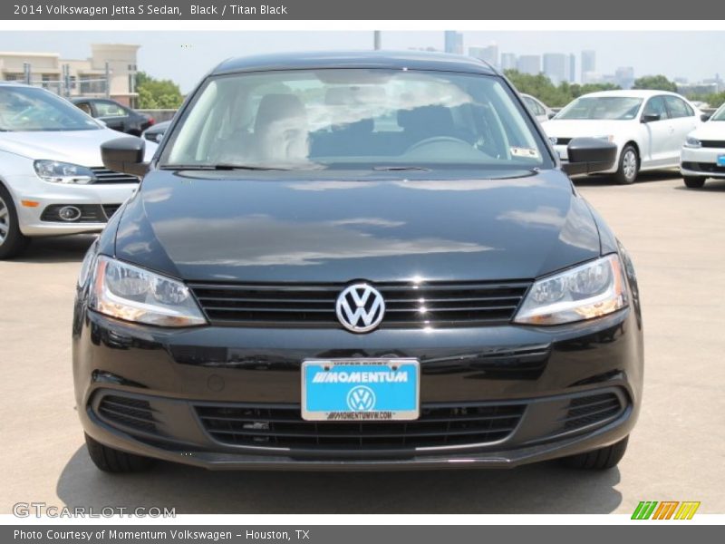 Black / Titan Black 2014 Volkswagen Jetta S Sedan