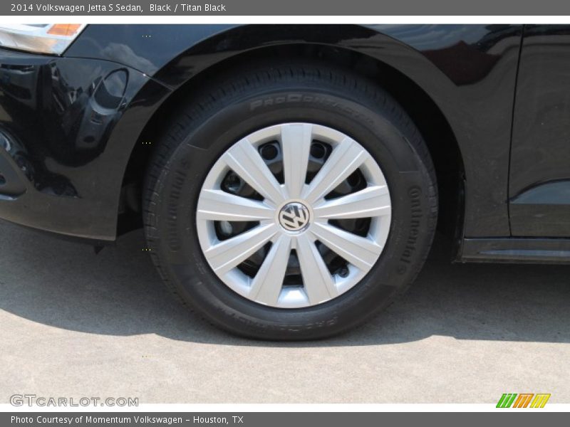 Black / Titan Black 2014 Volkswagen Jetta S Sedan